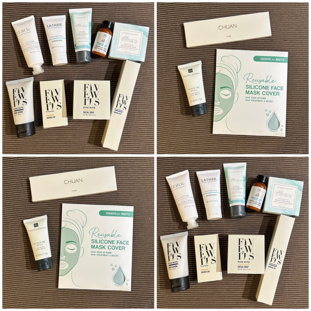 NWOT 12 Travel Size Toiletries Body and Hair Care Products
